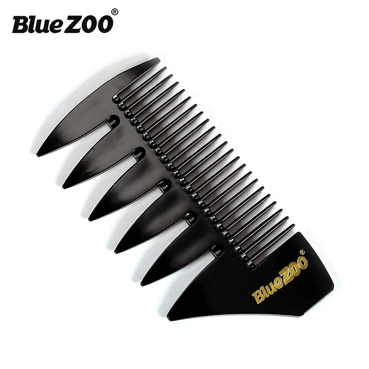 2 in 1 Hair Stylist Comb for Men,Wide Teeth Comb