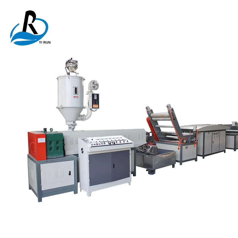 Принять заказ PP пластиковые разделить фильм витая веревка пряжи экструдер для создания машина