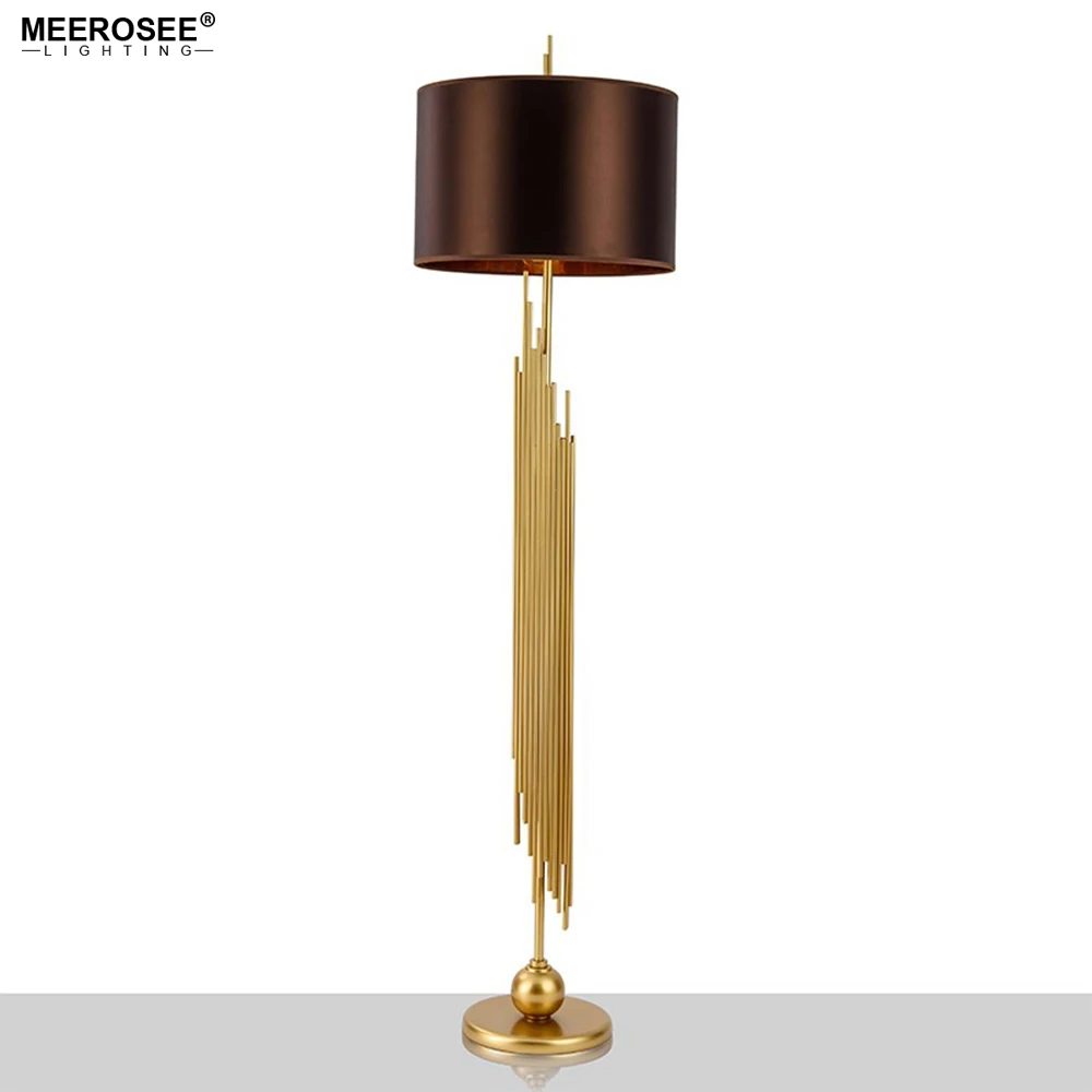 MEEROSEE 2023 New Iron Floor Lamp Living room Bedroom Luminaries Floor Light China Lighting Factory MD92195