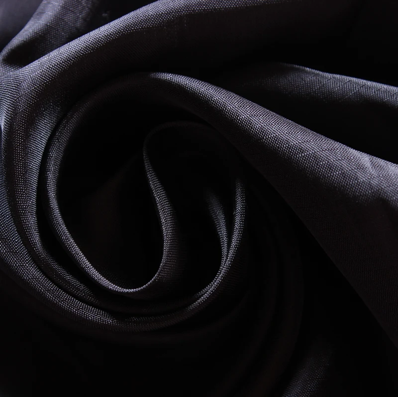 
China factory 190t 0.25cm ripstop polyester taffeta fabric for tent 