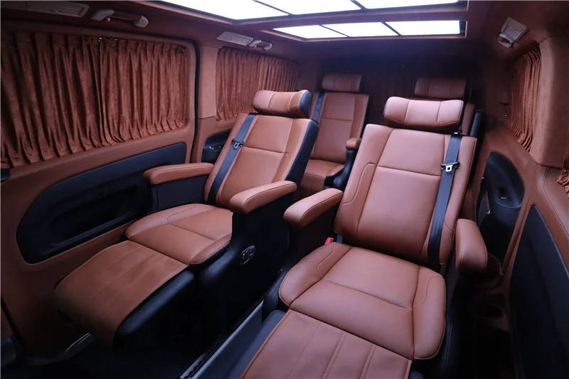 
luxury Single electric car chair customized seat for alphard Vito Vclass with massage 