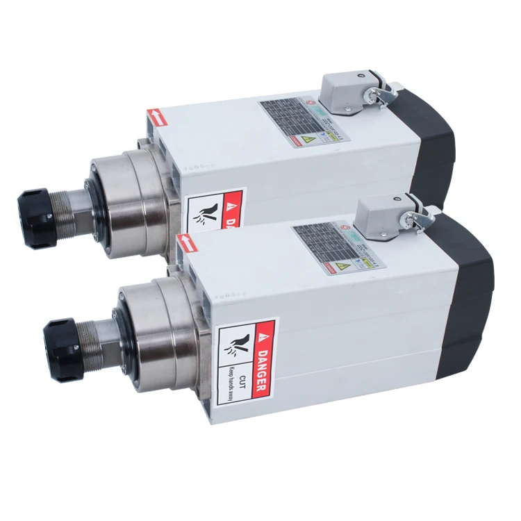 4.5kw er32 220 v/380 v шпинделя воздушного охлаждения двигателя квадратный для Гравировальный машины