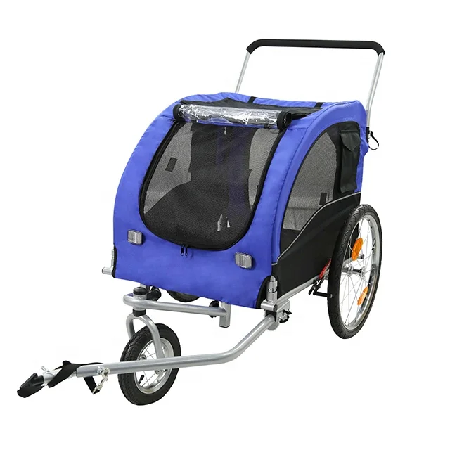 T-02 Factory Directly Kid Child Bike Trailer Children Baby Pram Bicycle Stroller Suspension Jogger bicycle trailer