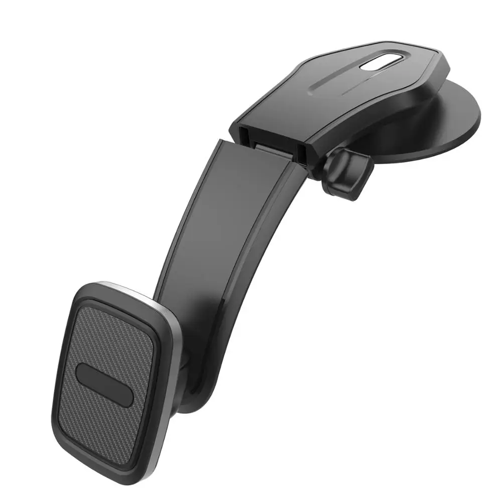 Car Phone Mount Magnetic Phone Holder Dashboard Windshield Adjustable Vehicle Phone Stand Universal