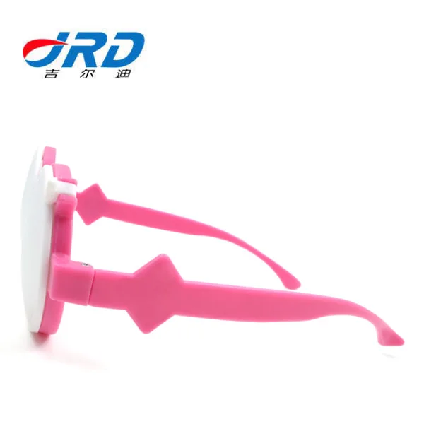 
New Design Adorable Disposal Plastic Polarized 3D Movie Glasses for Children 