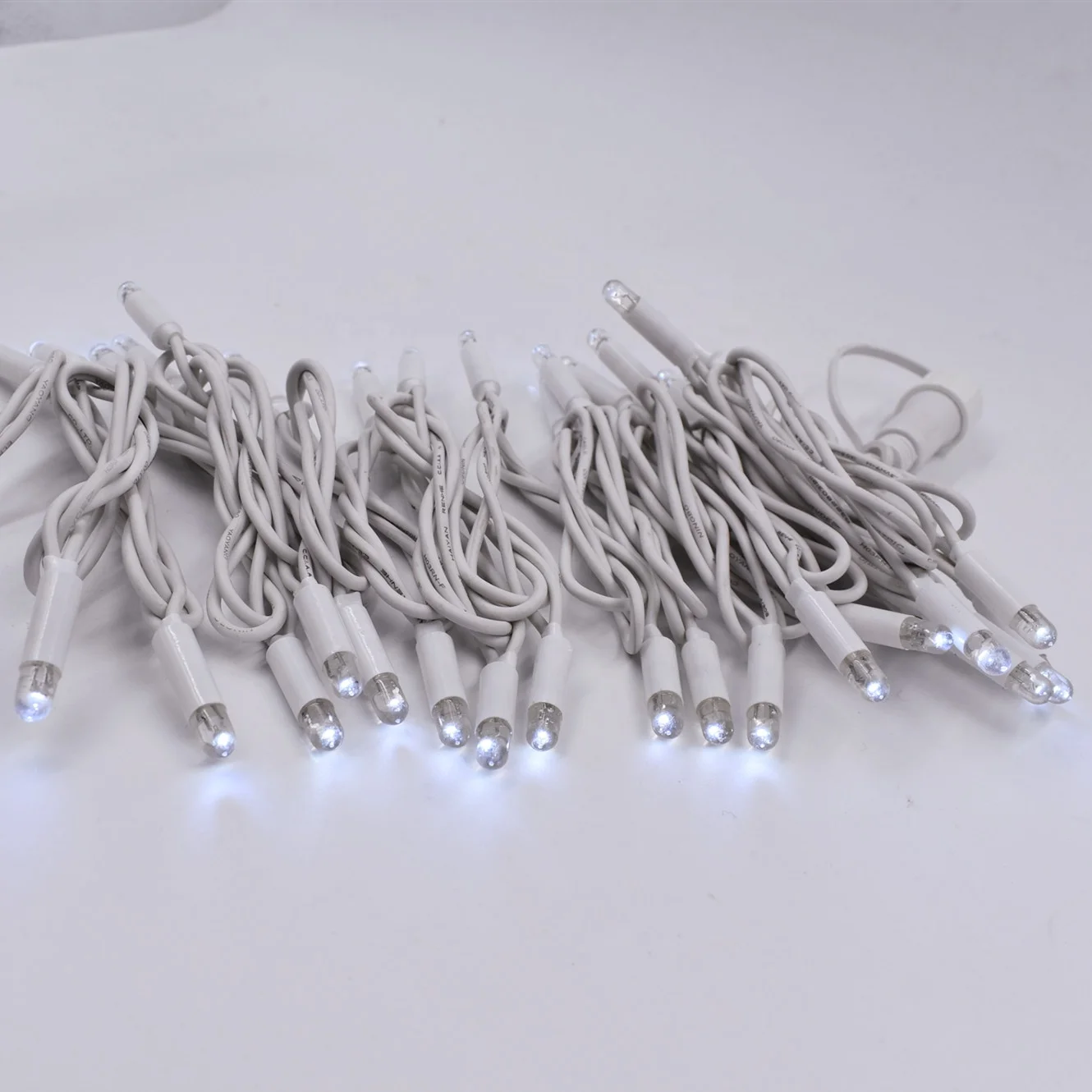 Outdoor IP67 Christmas Fairy Light Rubber Cable Bullet Glue LED String Light