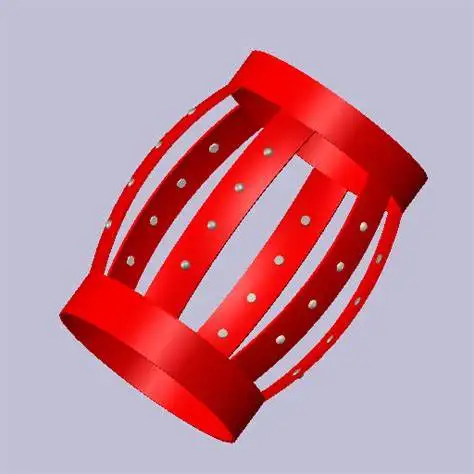 Coiled Tubing tools mechanical bow spring centralizer