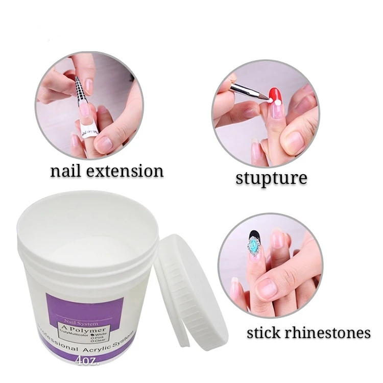 4oz private label acrylic polymer  powder for nail