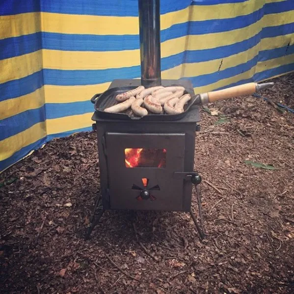 3KW small household wood stove for sale