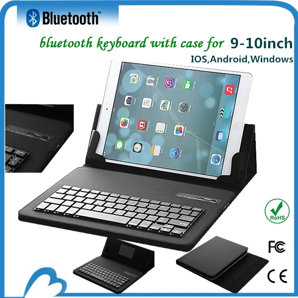 слайд беспроводная клавиатура bluetooth случае для 9.7-10 дюйма популярная система андроид окна