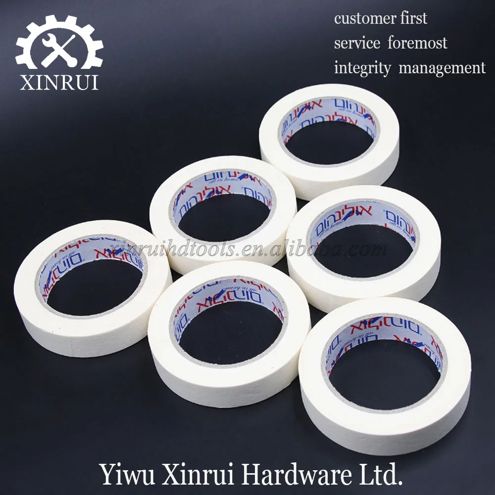 Cheap Good Quality Yiwu Beige Masking Tape using Crepe Paper