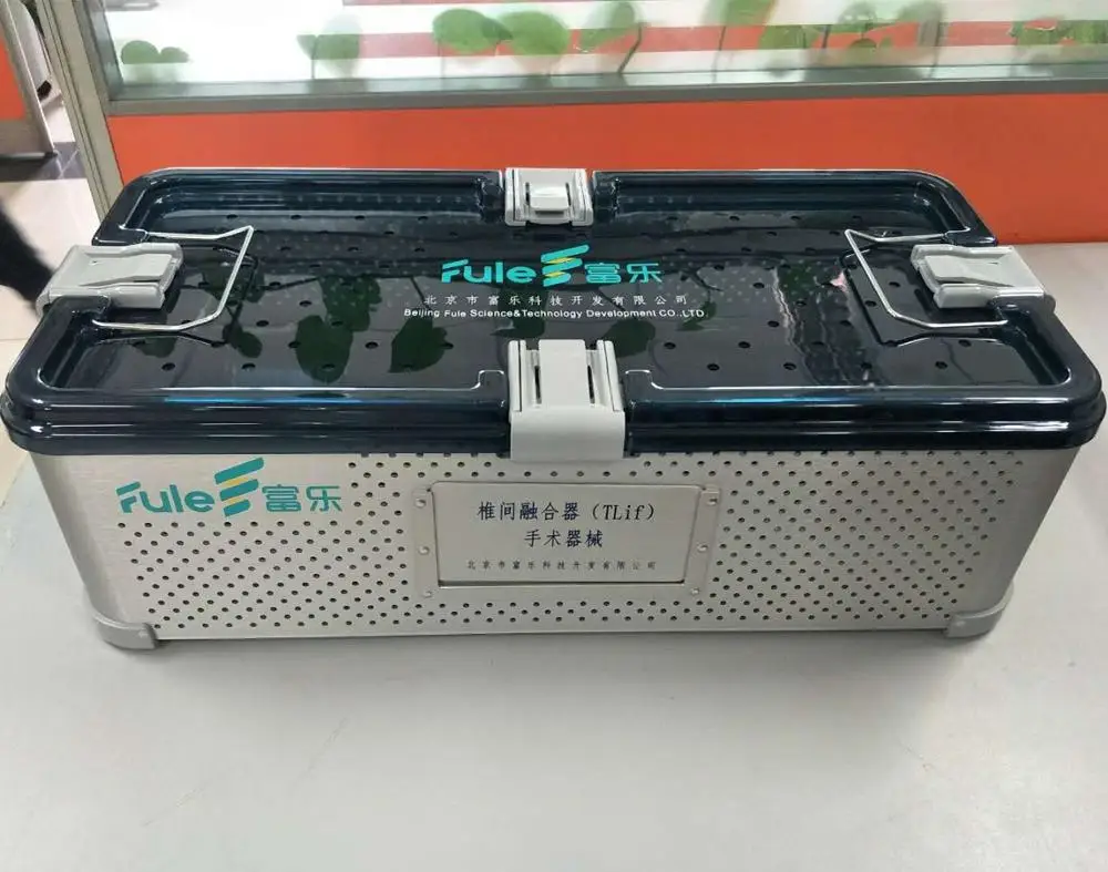 
CE posterior Orthopedic lumbar interbody Fusion Cage instruments tlif instruments 