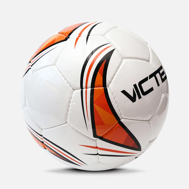 Superfine Hand Stitching Genuine Leather PU Soccer Ball, Wear Proof Normal Size Number 5 Football