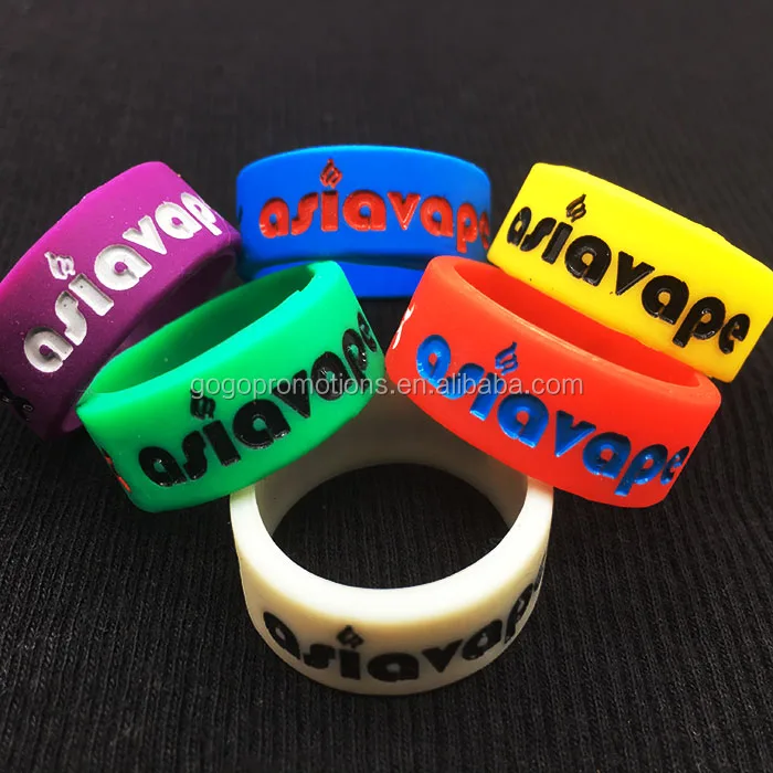 
2019 Hot sale colorful silicone vape mods bands for promotions online shopping canada 