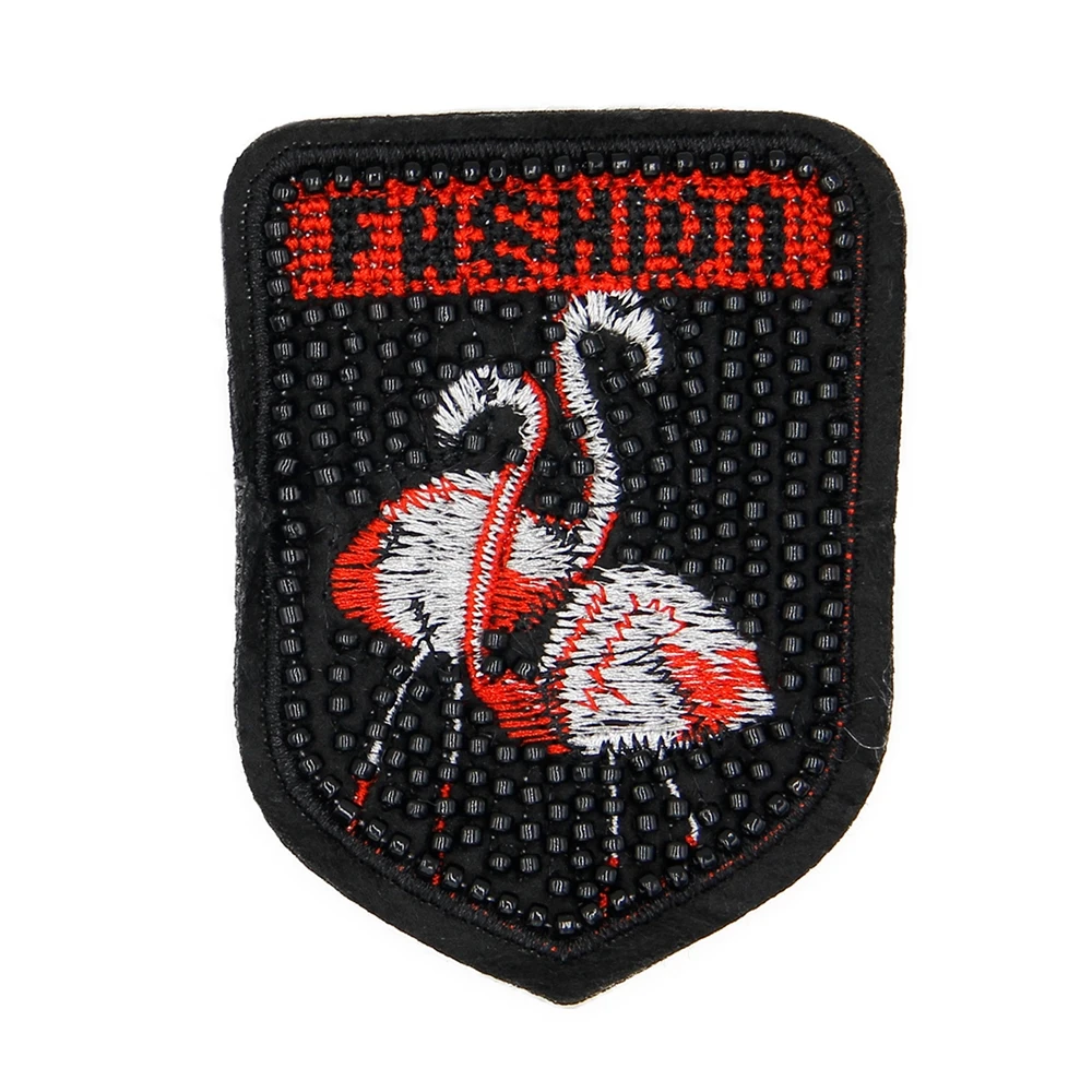 
DIRECT FACTORY MADE mini 3d cloth logo custom embroidery badge custom India patches embroidered iron on 