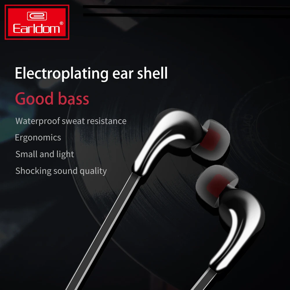 EARLDOM Wired Earbuds with Microphone Wired Earphones with Microphone In Ear Headphones for Laptop, PC, Phone