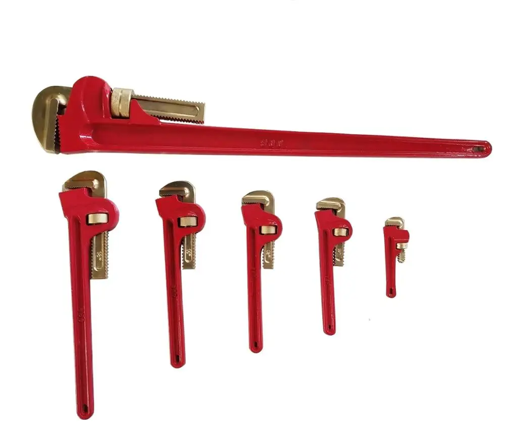 Beryllium copper  American type pipe wrench