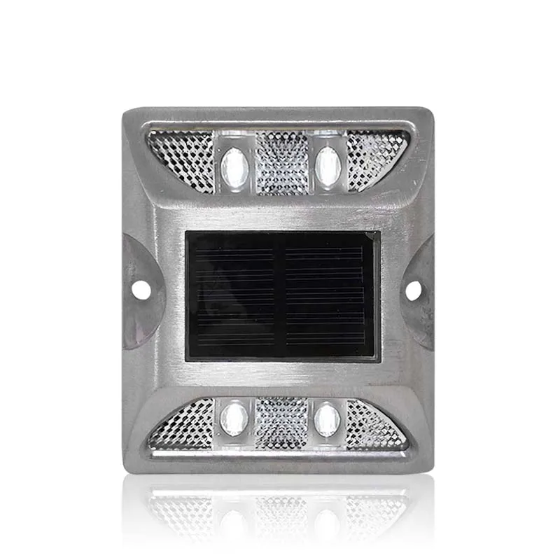 Garden waterproof warning light highway solar reflective aluminum cat eye led road stud