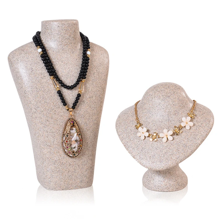 Custom High Quality Resin Necklace Jewelry Display Stand