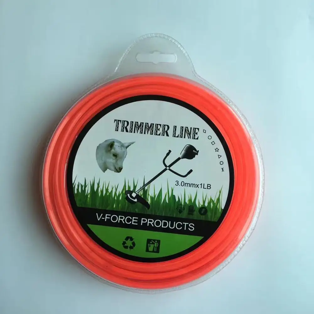 
3mm Trimer Line Strimmer 60m x 3mm Durable Nylon Trimmer Line 