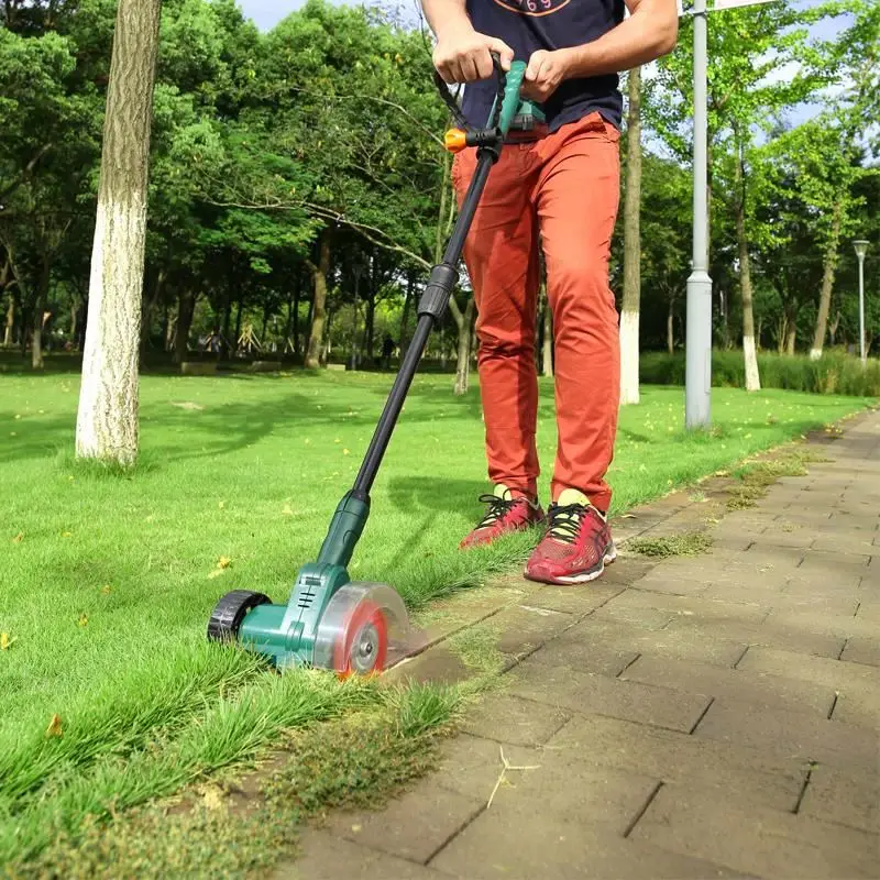
Garden hot sale Tool 20V Cordless electronic walk behind manual pushed sweeping easy garden sweeper 