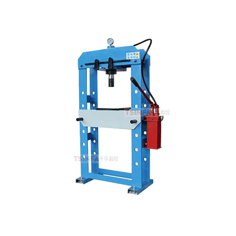 H frame 50 63 100 150 200 250 315 Tons deep drawing hydraulic work shop press machine for metal screw gantry type China factory