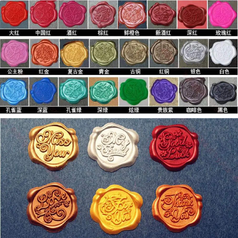 Wholesale Customized Wax Seal Stamp Stickers
