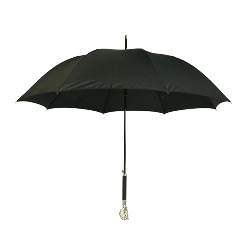 wholesale special custom design straight umbrella with animal handle