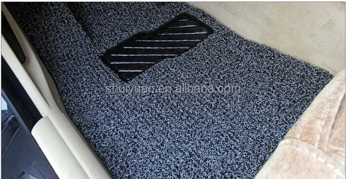 High Quality PVC Wire Ring Carpet  Used Coil Car Mat