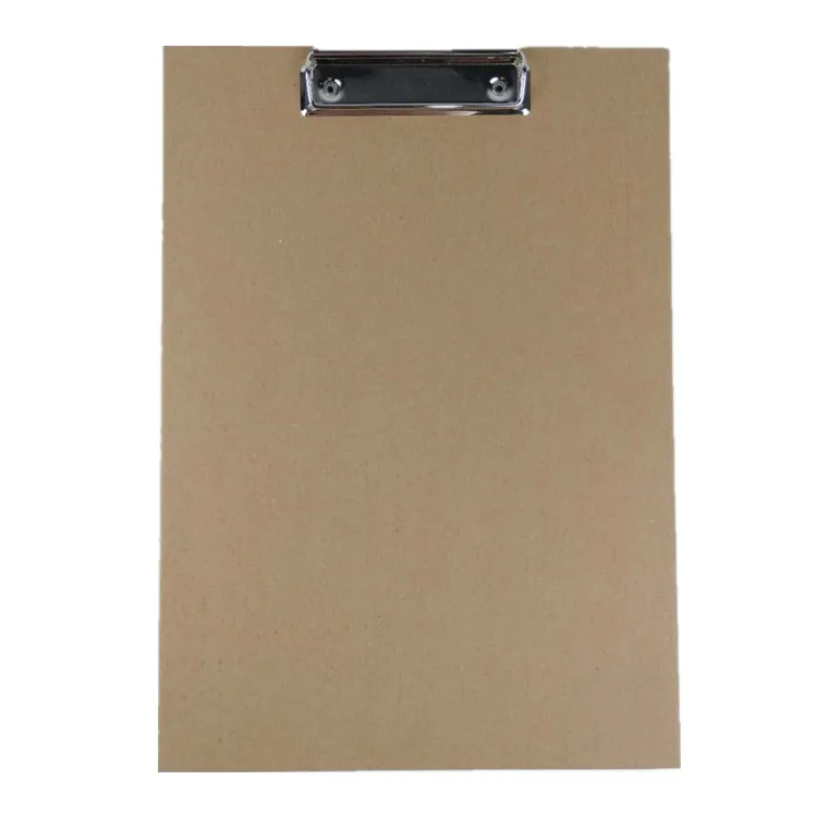 Paper cardboard writing folder board clip board a4 metal
