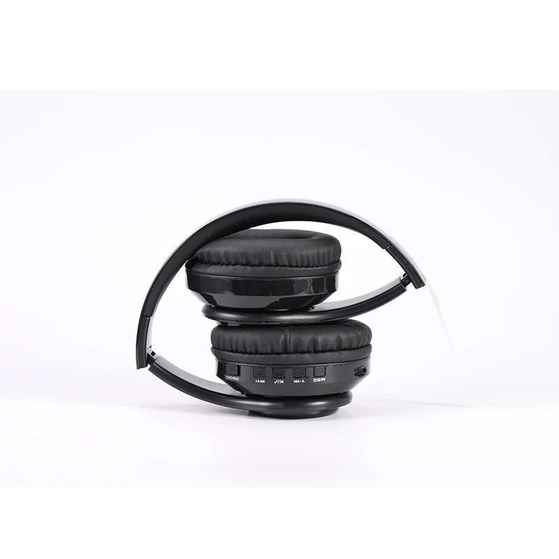 Громкой связи вызова беспроводной музыке стерео HIFI Звук led over ear bluetooth наушники с микрофоном для игр