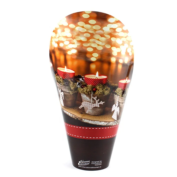 Waterproof plastic farm decorative greenhouse moisture star plant pot decoration artificial flower growing pot