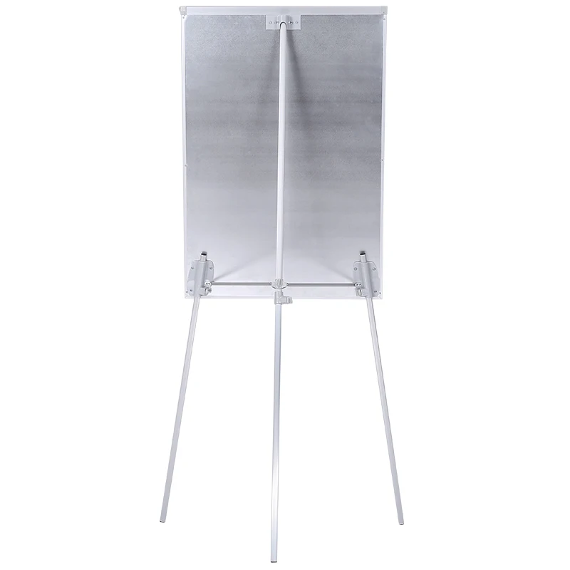 
70*100 Mobile tripod aluminum stand easel whiteboard flip chart 
