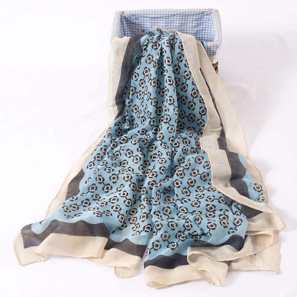 
2021 new arrival printing hair scarf for women stylish 