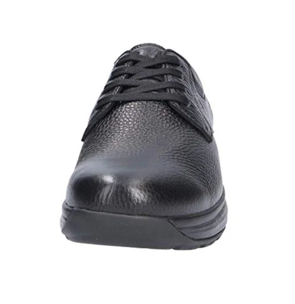 HBA10  black color hospital care central medicare genuine mustang leather comfortable high quality shoes Antibacterial washable