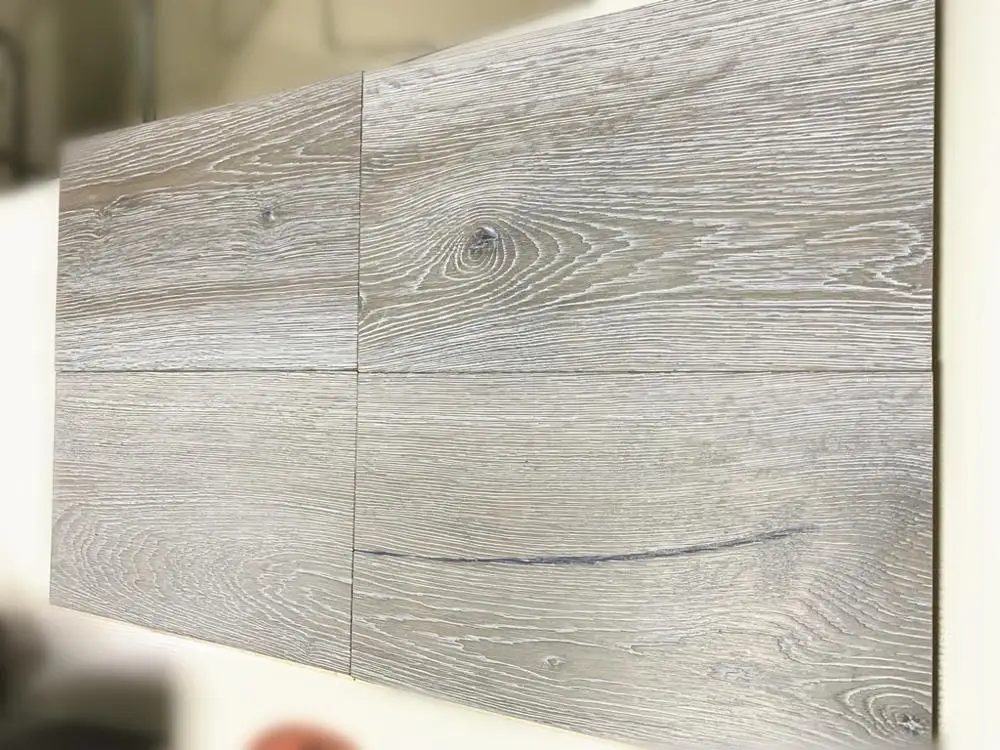 low tax 2 ply engineered European oak wide plank flooring for USA market