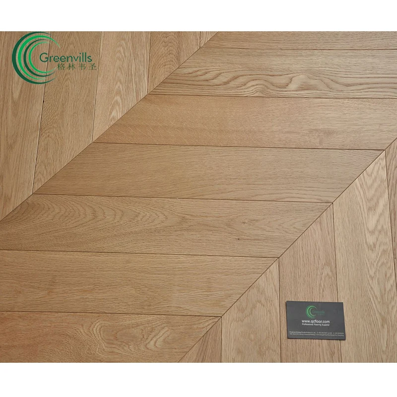 
Multiply oak fishbone flooring brushed white oak herringbone natural wood chevron engineered flooring 