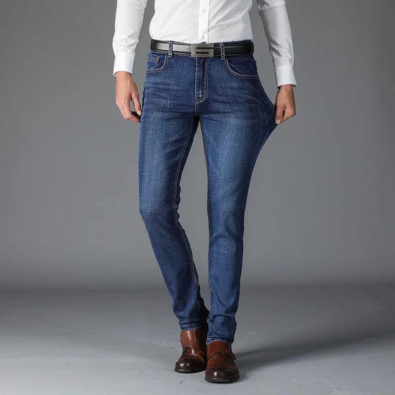 
Custom Mens denim manufacturers pants jeans for men 