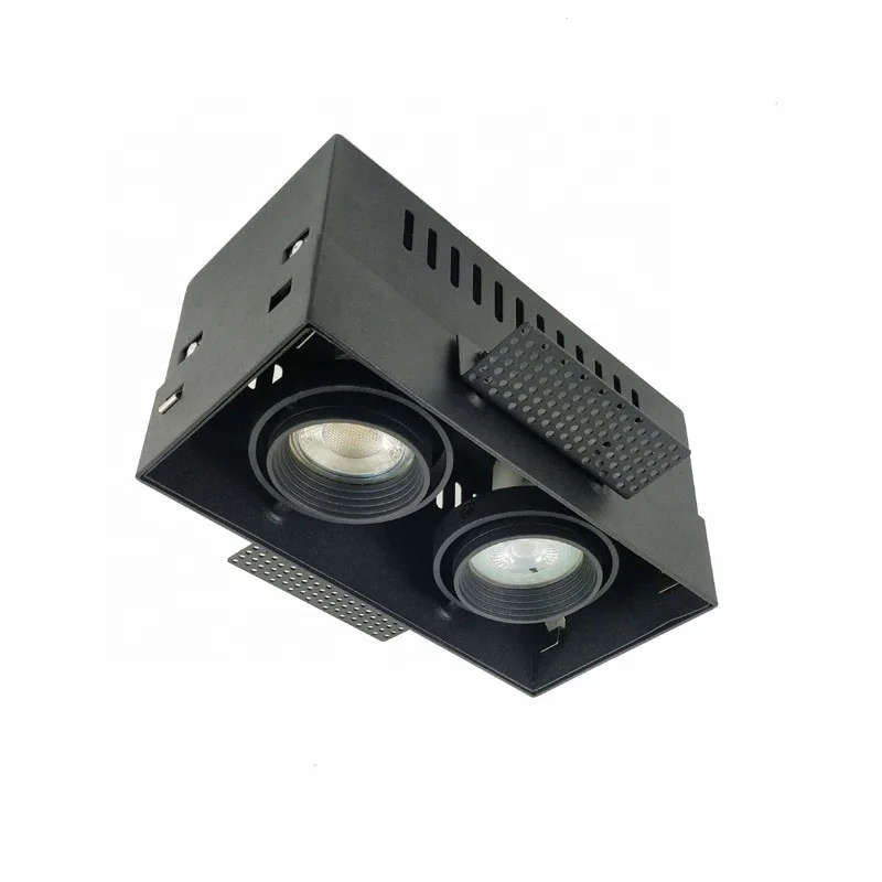Foshan KLN light Trimless Recessed LED spot Double Square