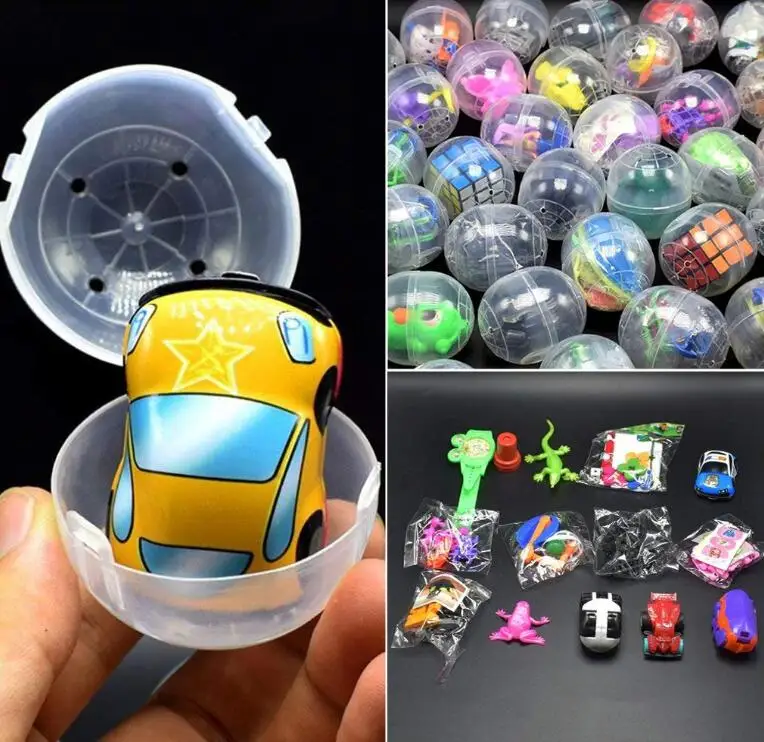 2021 ball from the capsules with the toys  capsules cover with nice mixed style toys for the automatic toy for kids
