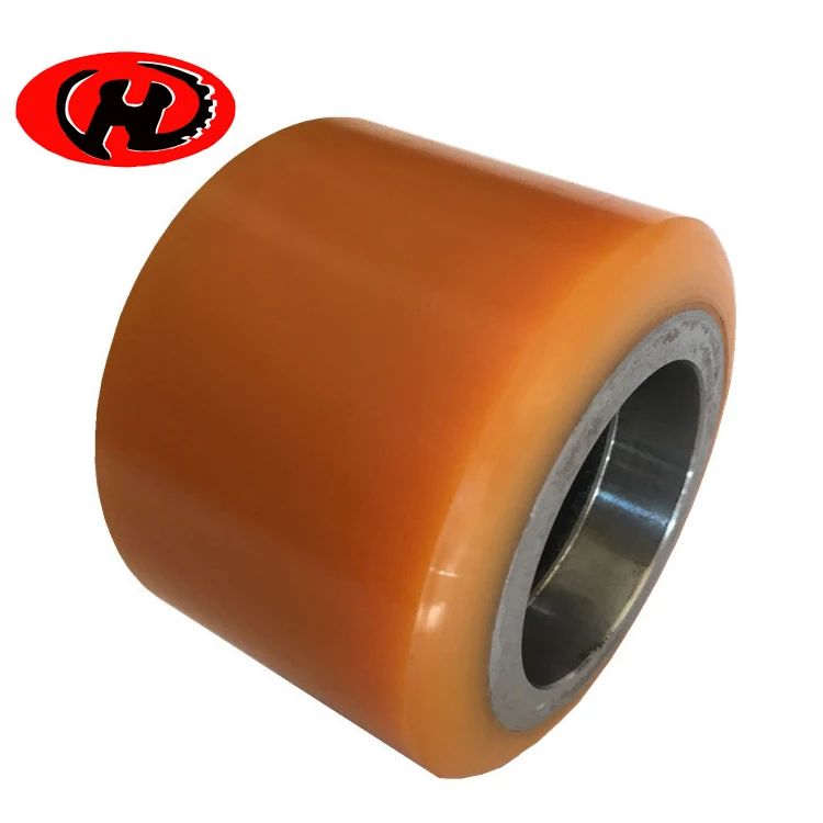 Linde Electric Pallet Jack PU Load Wheel 80x55MM electric forklift wheel 6204 2RS bearing