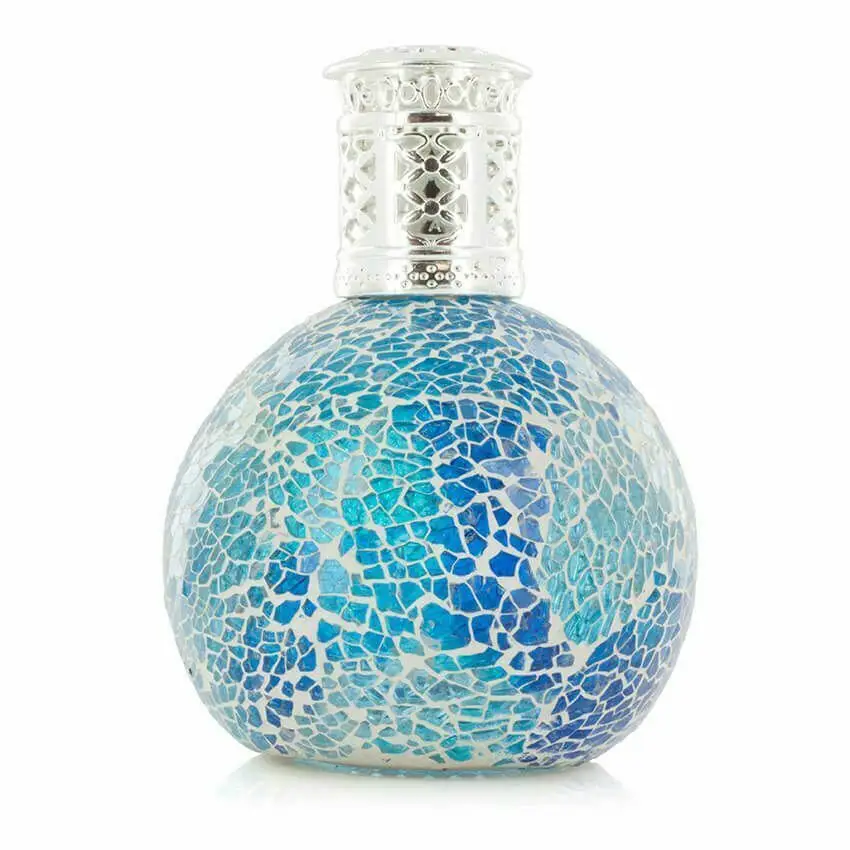 Crackle glass aromatherapy bottle mosaic decorative oil burner