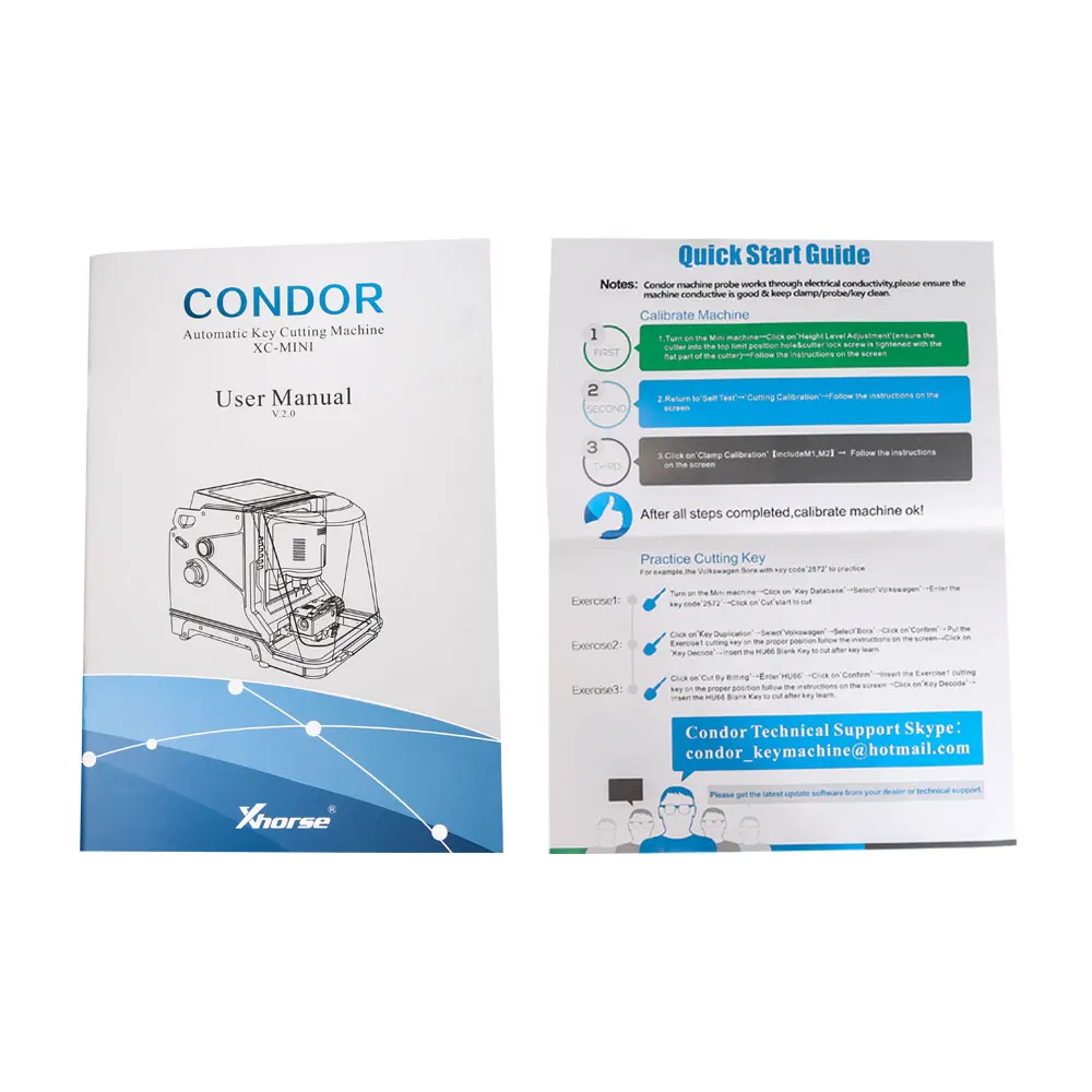 Предварительная продажа XHORSE iKeycutter CONDOR XC-MINI PLUS Master Series автоматическая машина для резки ключей V2.0.2 XC MINI