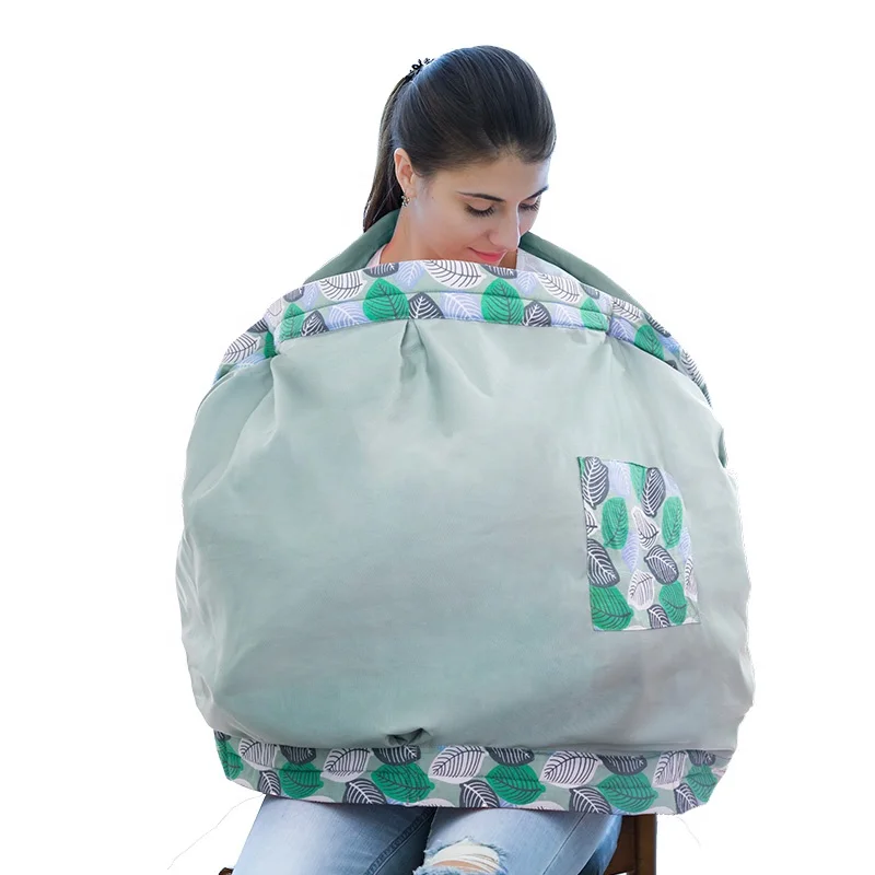 Custom - made multi - functional cotton breathable baby warp sling lactation towel