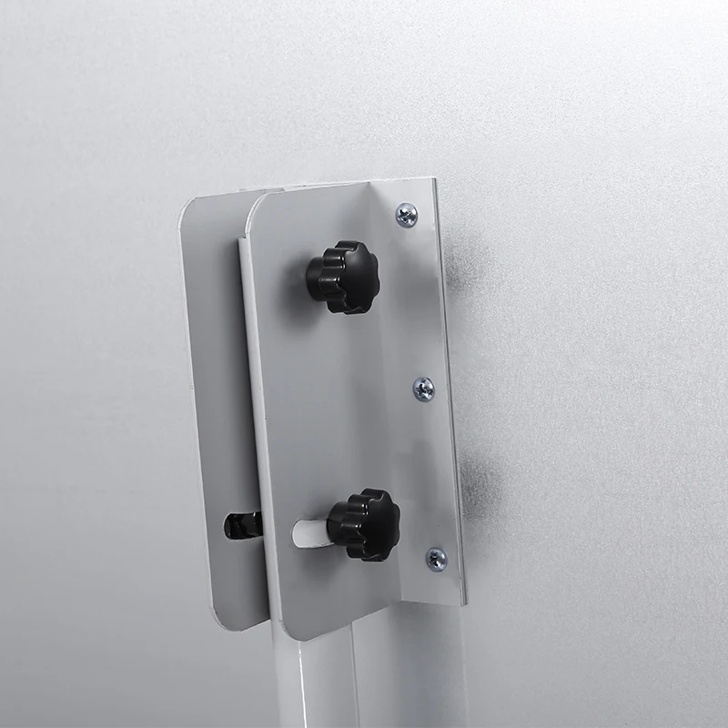 
Mobile Magnetic Dry Erase Whiteboard Display Easel Bulletin Board with Five Wheels for Home Office School 