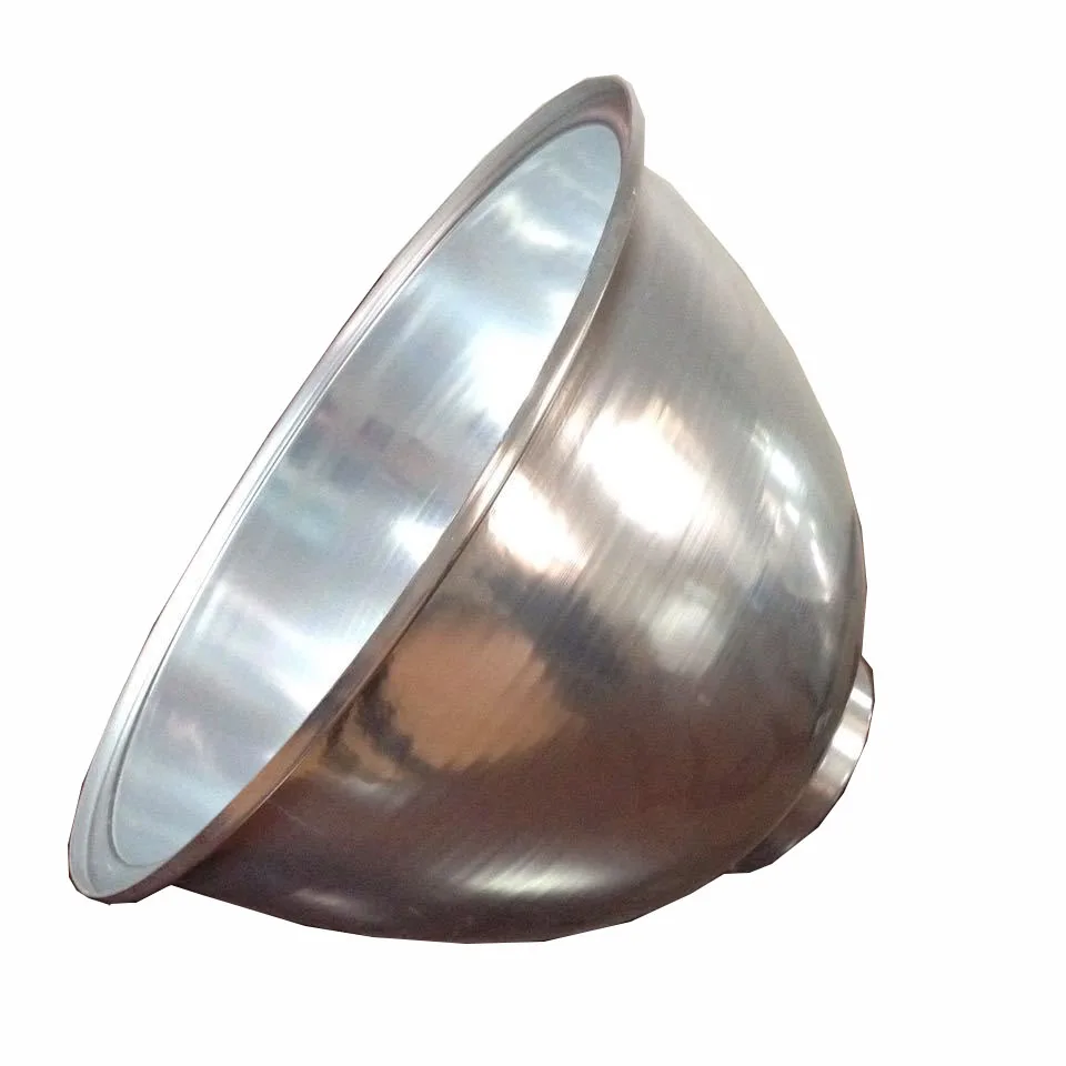 CNC custom stainless steel top metal spinning reel product metal turning