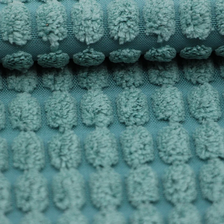 Wholesale Soft Polyester 1cmm 10mm Width Wide Wale Microfiber Fleece Corduroy Fabric