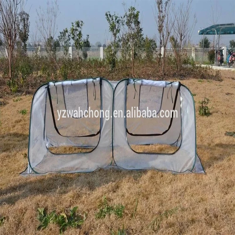 1m 2m Folding Vegetable Greenhouse  Plant  Outdoor Grow Tent Tunnel Greenhouse