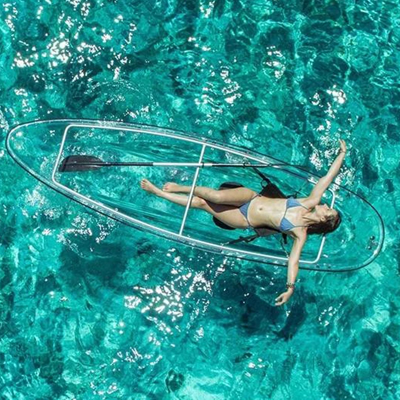 OEM Design Plastic Boat Transparent Kayak