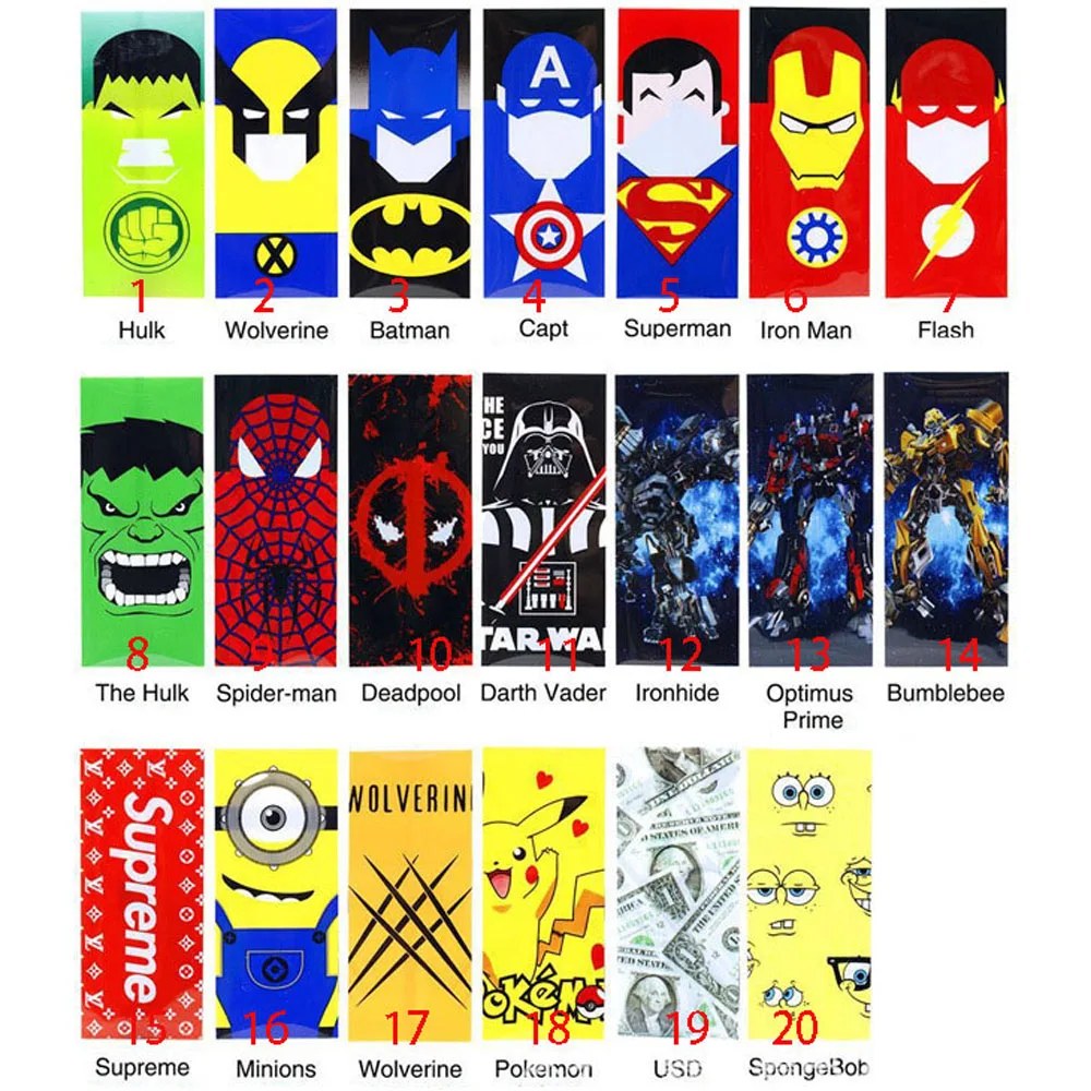 Lovekeke-BW factory direct sales skin for 18650 battery wrap case sticker skin protector for 21700 20700 battery wrapper